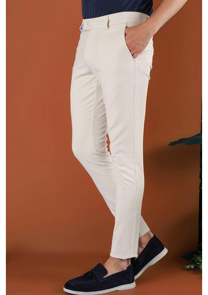 P 1120 Slim Fit Krem Spor Pantolon fiyatları