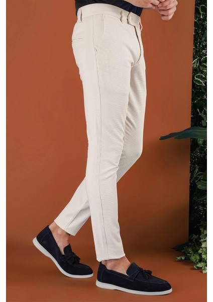 P 1120 Slim Fit Krem Spor Pantolon fırsatları