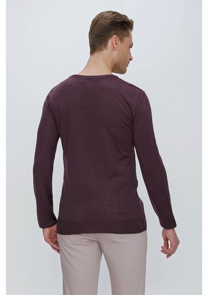 Tr 837 Lila Balıkçı Triko indirimleri