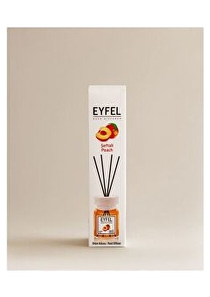 Eyfel Oda Kokusu Seftali Meyveli Koku 120 ml Çubuklu Ortam Ferahlığı Sağlar fırsatları