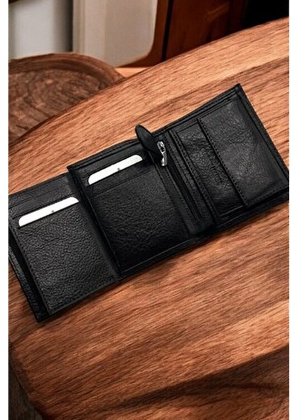 Cuba Hakiki Deri Siyah Erkek Bozuk Para Gözlü Cüzdan fırsatları