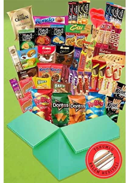 Sınır Tanımayanlar Büyük Atıştırmalıkl Paketi + Ülker Türk Kahvesi Seti