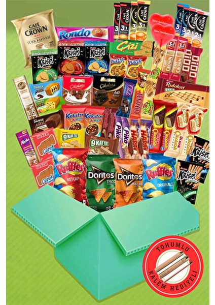 Sınır Tanımayanlar Büyük Atıştırmalıkl Paketi + Ülker Türk Kahvesi Seti