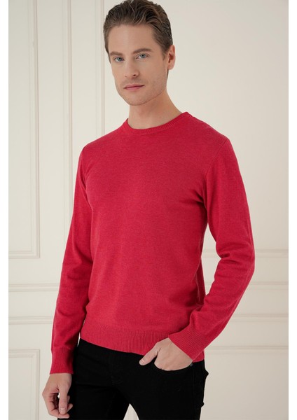 Tr 875 Slim Fit Kırmızı Klasik Triko modelleri