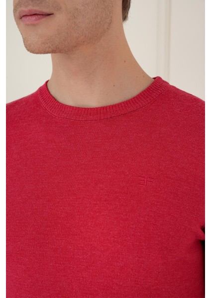 Tr 875 Slim Fit Kırmızı Klasik Triko indirimleri