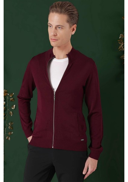 Tr 860 Slim Fit Bordo Klasik Triko fiyatları