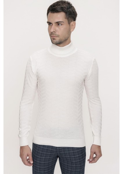 Tr 836 Ekru Balıkçı Triko