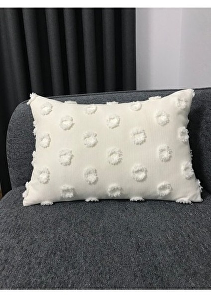 Home Bohem Punch Desenli Bej Dekoratif Kırlent Kılıfı 35X50 cm fiyatları
