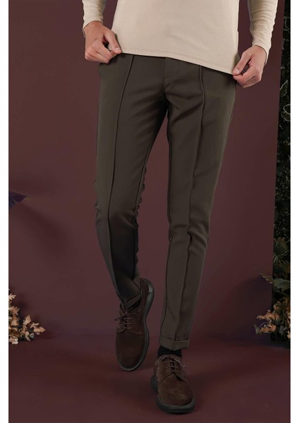 P 1130 Slim Fit Haki Spor Pantolon modelleri