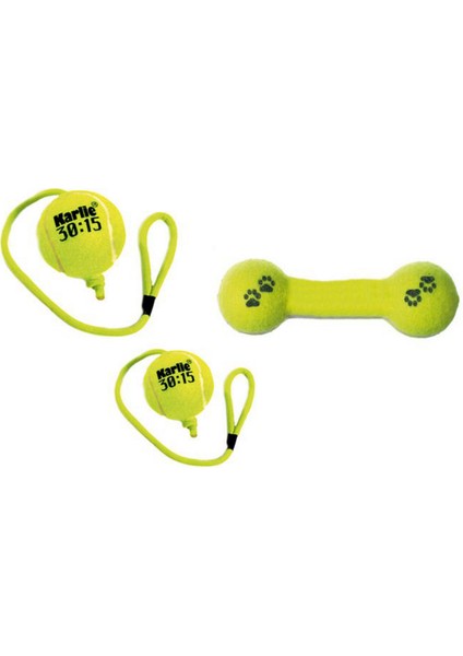Karlıe Ipli Tenis Topu 8 cm Nrmsa