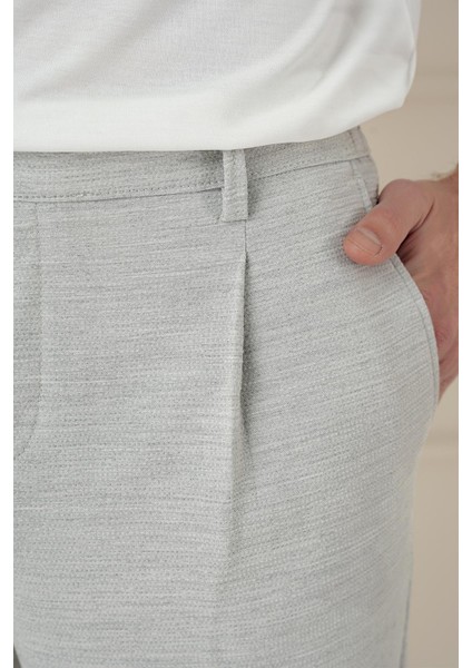 Comfort Fit Gofre Dokulu Beli Lastikli Pileli Taş Jogger Pantolon P 1174 fırsatları