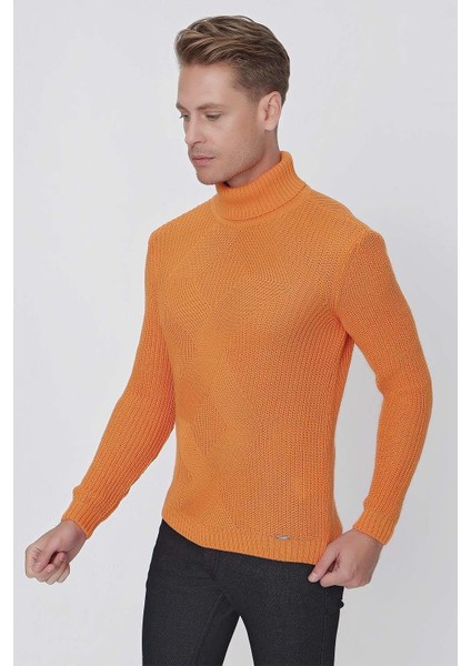 Tr 850 Slim Fit Oranj Klasik Triko fırsatları