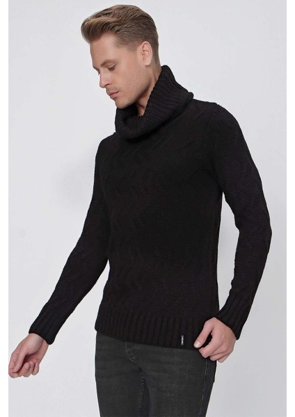 Tr 844 Slim Fit Siyah Klasik Triko modelleri