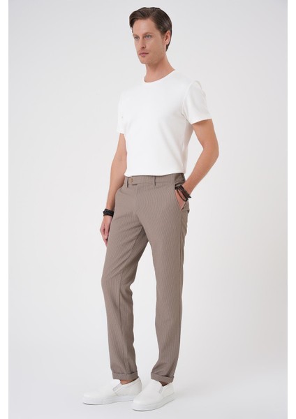 Comfort Fit Gofre Dokulu Beli Lastikli Vizon Jogger Pantolon P 1177 fiyatları