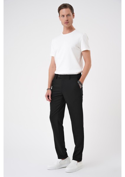 Comfort Fit Beli Lastikli Siyah Jogger Pantolon P 1184 fiyatları