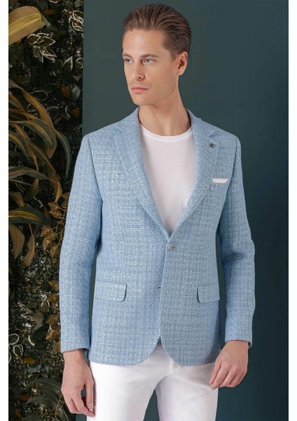 C 660 Slim Fit Mavi Spor Ceket fiyatları