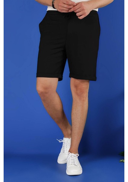 033 Slim Fit Siyah Bermuda fiyatları