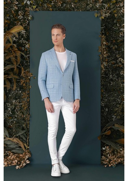 C 660 Slim Fit Mavi Spor Ceket indirimleri