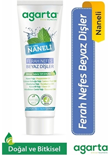 3'lü Set Doğal Florürsüz Misvak Aktif Nane Diş Macunu 3×100 ml Tam Koruma Özelliği modelleri