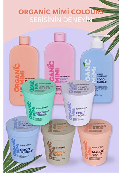 Duş Jeli Mango Mania, Mango & Lemongrass Vücut Şampuanı, 400 ml