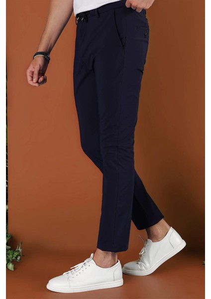 P 1121 Slim Fit Lacivert Spor Pantolon indirimleri
