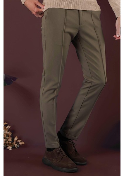 P 1130 Slim Fit Bej Spor Pantolon fiyatları