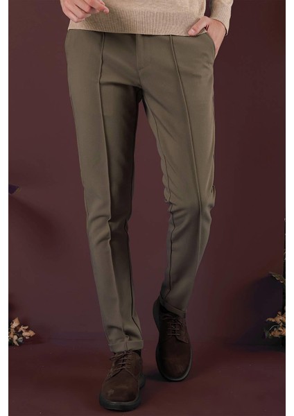 P 1130 Slim Fit Bej Spor Pantolon indirimleri