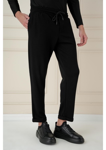 Atp 033 Slim Fit Siyah Spor Pantolon fırsatları