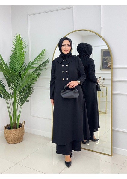 Kadın Tesettür Takım 2'li Tunikli & Pantolon Takımı