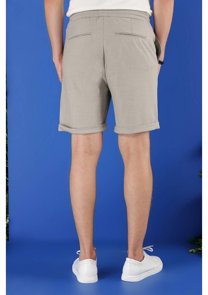033 Slim Fit Gri Bermuda indirimleri