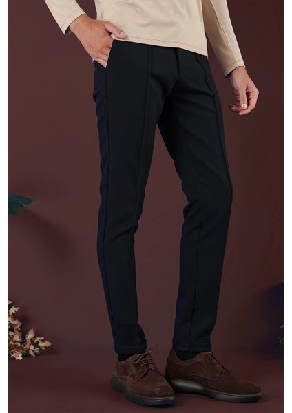 P 1130 Slim Fit Lacivert Spor Pantolon modelleri