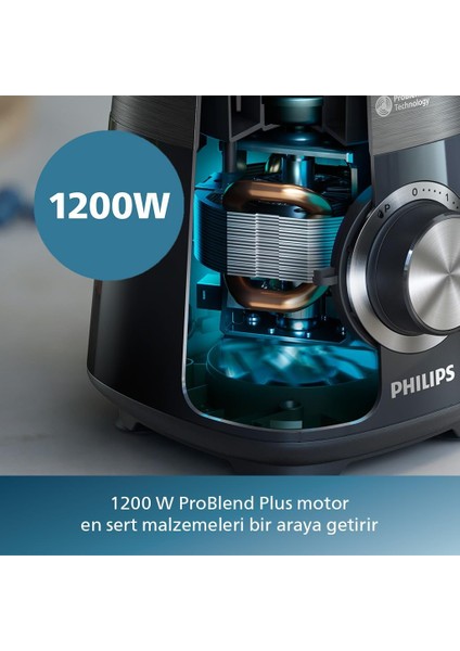 5000 Serisi Blender 1200 Watt, Problend Plus Teknolojisi, 2l Kapasiteli Cam Hazne, 3 Hız ve modelleri
