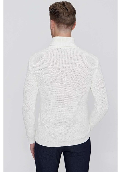 Tr 850 Slim Fit Ekru Klasik Triko indirimleri