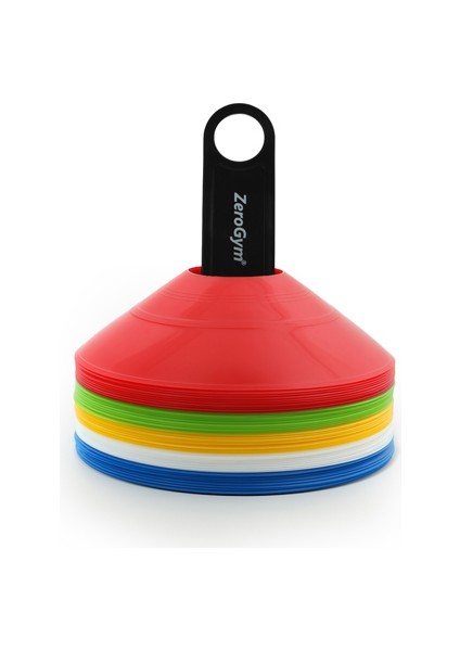 Antrenman Çanak Tabak 18,5cm 6 Renk 50 Adet