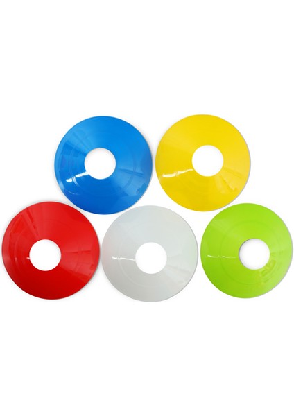 Antrenman Çanak Tabak 18,5cm 6 Renk 50 Adet