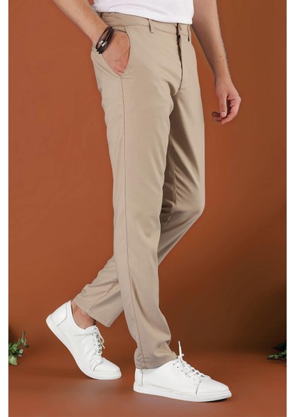 P 1118 Slim Fit Bej Spor Pantolon fiyatları