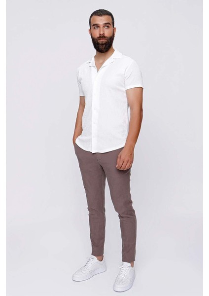 P 1093 Slim Fit Toprak Spor Pantolon fiyatları