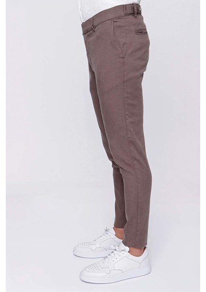 P 1093 Slim Fit Toprak Spor Pantolon fırsatları