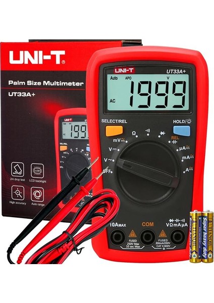 Unit Ut 33A+ 600V Dijital Multimetre Ölçü Aleti modelleri