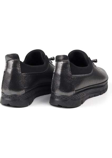 Kadın Platin Ortopedik Anne Ayakkabısı – Rahat Kaymaz Taban, Bağcıklı Günlük Yürüyüş Ayakkabısı fiyatları