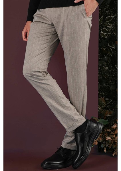 P 1134 Slim Fit Bej Spor Pantolon fiyatları