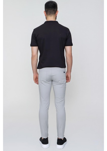 P 1087 Slim Fit Gri Spor Pantolon indirimleri
