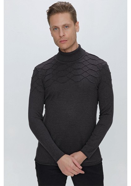 Tr 851 Slim Fit Antrasit Klasik Triko fiyatları