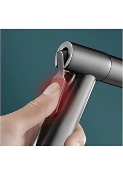 Banyo Bide Basınçlı Püskürtücü Taharet Musluğu Klozet Hortumu Antrasit indirimleri