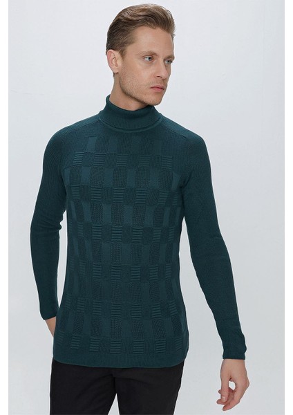 Tr 852 Slim Fit Zümrüt Yeşil Klasik Triko fiyatları