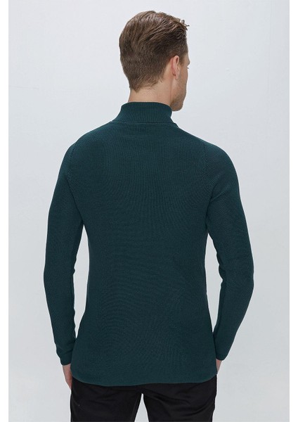 Tr 852 Slim Fit Zümrüt Yeşil Klasik Triko indirimleri