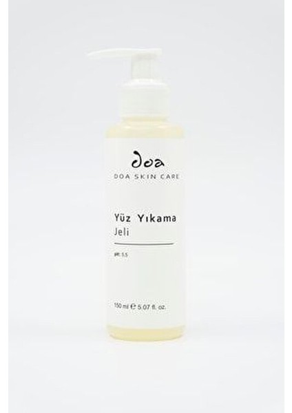 Yüz Yıkama Jeli C Vitamini İçeren Vegan Formül Tüm Cilt Tipleri İçin 150 ml