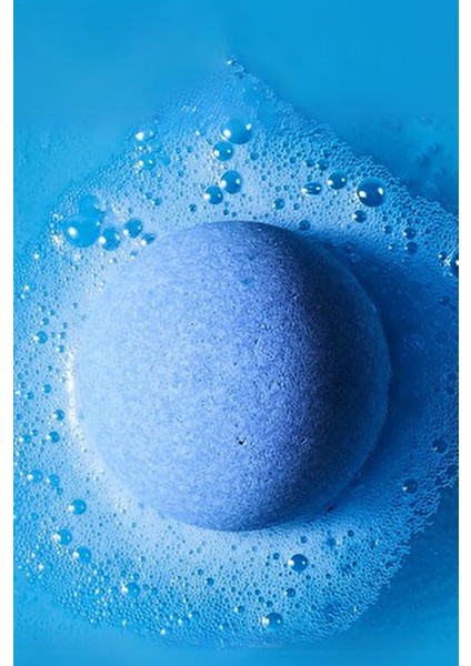Banyo Topu, Nem Bombası Mavi Renk Jakuzi, Küvet & Pedikür Topu