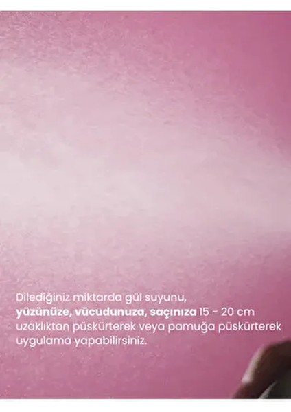 Gül Suyu %100 Doğal, Gözenek Sıkılaştırıcı, Aydınlatıcı Tonik 150 ml (Provitamin B5 ile Nemlendirir) fiyatları