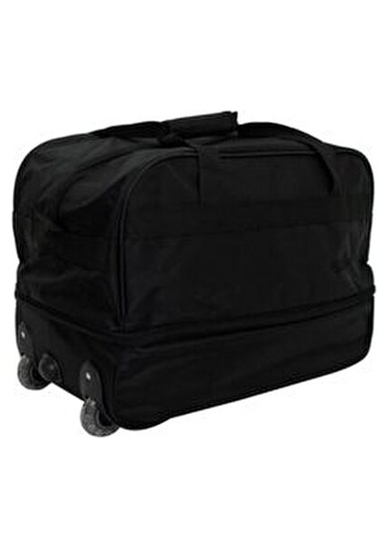 Küçük Boy Siyah Katlanabilir Çekçekli Seyahat Valizi indirimleri